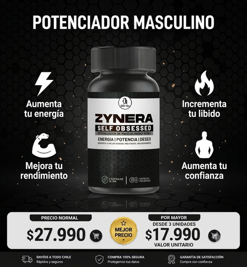 Potenciador sexual masculino testosteron