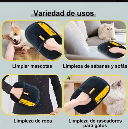 Guantes Electroestetico Quita Pelos (2u)